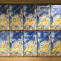 POKEMON PTCG 151 Chinois simplifié 17.0 Scarlet Violet Pikachus CSV9C Boîte de boosters Slim Stellar Crystal Cartes à collectionner en papier