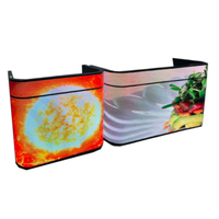 Pantalla LED Personalizada P1.86P2.5 para Cabina de DJ, Mostrador, Pantalla Flexible de Forma Elíptica/Contador, Pantalla Interior para Póster, Adobe RGB 98%, HDR 10000:1