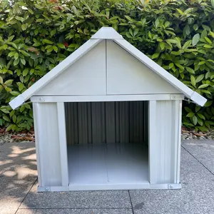 裏庭の庭のための耐久性のある金属防水屋内屋外小型犬小屋