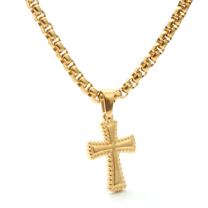 yunnique <b>Cross</b> Pendant Necklace Zinc Alloy Unisex Gift Jewelry - Product Image 1