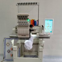 Machine à broder numérique à 12 aiguilles pour vêtements, casquettes et t-shirts, fabrication chinoise, facile à utiliser