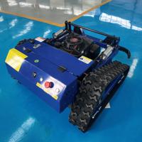 Mesin Pemotong Rumput Zero Turn Terlaris Robot Pemotong Rumput yang Dikendalikan Jarak Jauh |   Mesin Bensin Empat Langkah Mendukung Pemasangan yang Dapat Disesuaikan