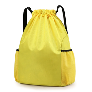 Sac à dos de sport en polyester de haute qualité avec logo personnalisé, sac de sport à cordon personnalisé pour le sport et la salle de sport, sacs cadeaux - Product Image 2