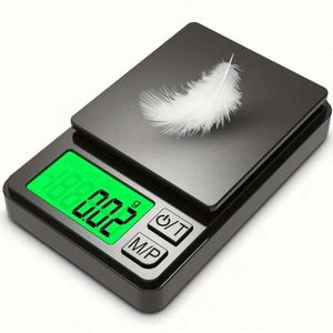 1000g/0.01g <b>Digital</b> Stainless Steel Portable <b>Pocket</b> Mini Backlight Battery Powered Precision Weight Measuring Kitchen <b>Scale</b> for - Product Image 4