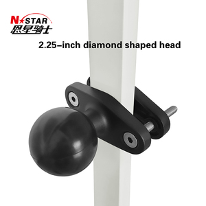 Nstar 2.25 pouces métal tête sphérique chariot élévateur pince Base poteau carré support de données d'ordinateur pour moissonneuse agricole et logistique - Product Image 6