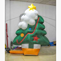 Sapin de Noël Gonflable Géant Personnalisable pour Centre Commercial, Jardin, Festival en Plein Air, Célébration des Fêtes, Décoration