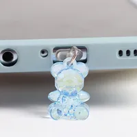 Bouchon de protection anti-poussière pour téléphone Kawaii, bouchon anti-poussière en acrylique, bouchon anti-poussière, prise de charge pour téléphone, 1 pièce
