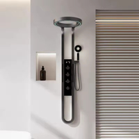 Panneau de douche multifonctionnel à cascade Arroseur surround Dispositif de massage Ensemble de panneaux muraux à affichage numérique de la température