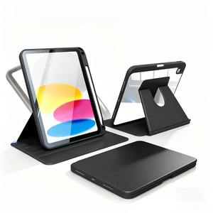 เคสแท็บเล็ตสำหรับ iPad <span class=keywords><strong>รุ่น</strong></span>ที่ 11 ชิป A16 พร้อมช่องใส่ปากกา หมุนได้ 360 องศา °   เคสแท็บเล็ตแบบหมุนได้สำหรับ Apple iPad <span class=keywords><strong>รุ่น</strong></span>ที่ 10 - Product Image 1