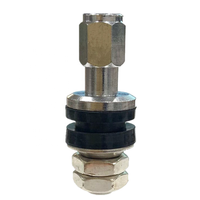 Boulon de valve de pneu de moto sans chambre à air, vis on, PVR43A, VS — 8,