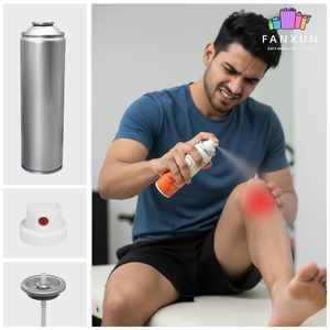 Latas de <span class=keywords><strong>Aerosol</strong></span> Vacías de Grado Farmacéutico con Impresión Offset para Lavado de Heridas y Spray <span class=keywords><strong>Salino</strong></span>, Marca Personalizada - Product Image 1