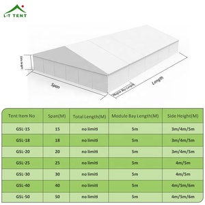 Piscina con Telaio in Lega di Alluminio Lingtong 20X30m - Impermeabile, Resistente al Fuoco e al Vento per Uso Esterno - Product Image 5
