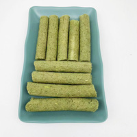 Friandises pour chiens en bâtonnets d'herbe à chat écologiques riches en protéines lyophilisées pour soulager les boules de poils en vrac