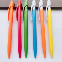 Vente chaude Simple Pas Cher BI C Promotion Logo Personnalisé Stylos À Bille Imprimés