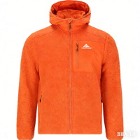 Fabricant OEM & ODM en Chine, MOQ faible, veste à capuche en polaire respirante et épaisse pour homme, personnalisable, avec fermeture éclair