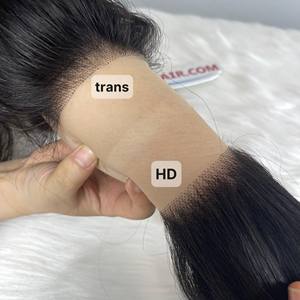 Grande vente maintenant!! Extension de cheveux vietnamienne fermeture frontale HD dentelle suisse personnaliser toutes les tailles combiner les cheveux de trame prêt à expédier - Product Image 6
