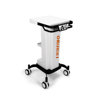 Chariot de salon professionnel en métal robuste U-T13 pour appareils de beauté