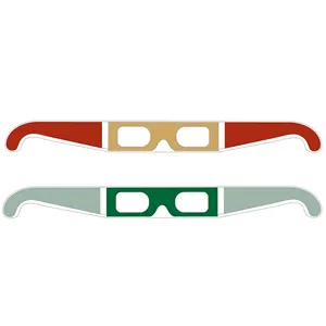 Custom Cheap Solar Eclipse Glasses 2024 3D Eclipse Glass with ISO Certified
