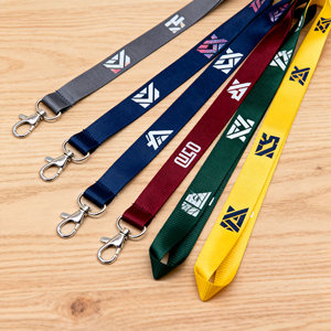 Lanyard Sublimation Printed Neck Strap Customizable Lanyard Necklace Wholesale Polyester Lanyard