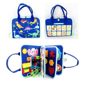 สินค้าดรอปชิปปี 2026 บอร์ดกิจกรรมยอดนิยม ของเล่นเสริมพัฒนาการแบบมอนเตสซอรี่ สำหรับเด็กอายุ 1-3 ปี ของเล่นสักหลาดเพื่อการศึกษาสำหรับเด็กเล็ก - Product Image 5