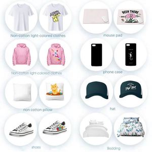 Papier de transfert thermique par sublimation en rouleau géant pour vêtements imprimés sur mesure, matériau blanc pour t-shirts foncés - Product Image 6