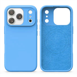 เคสโทรศัพท์ซิลิโคนเหลวแท้แบบขายส่งสำหรับ iPhone 17 Pro Max - Product Image 4