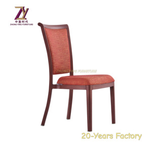 Silla de aluminio de comedor fino para restaurante Sillas simples de restaurante comercial de metal - Product Image 3