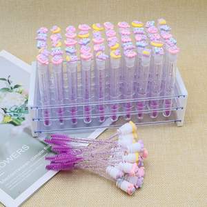 Brosses à cils jetables en gros, mignonnes, en forme de dessin animé, pour le nettoyage des cils et des sourcils - Product Image 6