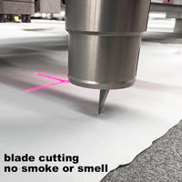 Machine de découpe CNC automatique numérique à plat pour cuir véritable, PU, chaussures, sacs, canapés
