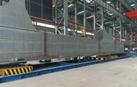 Puente de estructura de acero portátil prefabricado modular