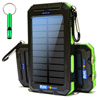 2022 BytePower עמיד למים IP68 שמש מטען כוח בנק 20000mah USB נייד מטען סולארי, שמש כוח בנק מטען