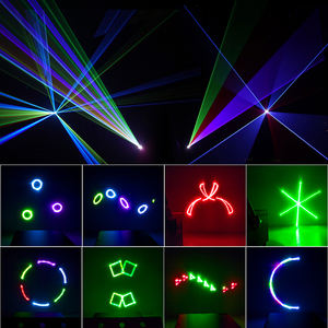 SHEHDS lampu <span class=keywords><strong>Laser</strong></span> efek <span class=keywords><strong>Laser</strong></span>, peralatan penerangan panggung 3d animasi, lampu efek <span class=keywords><strong>Laser</strong></span> Disco Dj, lampu pesta pernikahan 3w RGB Lazer - Product Image 3
