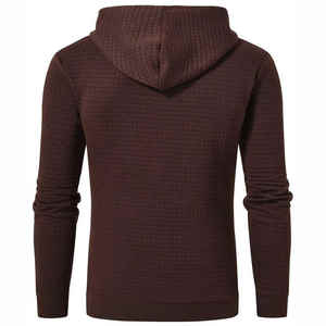 Color único de secado rápido cómodo tela hombres Sudadera con capucha básicos algodón mezclado nueva llegada aspecto clásico traje de moda hombres Sudadera con capucha - Product Image 2