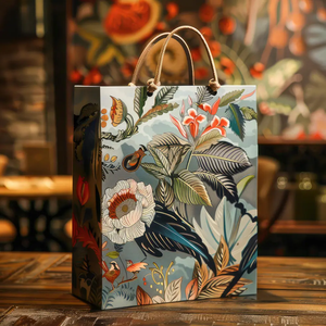 Machine entièrement automatique PLC haute vitesse pour l'insertion, la nœudisation et la fixation de cordes de poignées de sacs en carton et en papier - Product Image 3