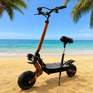 Scooter Eléctrico Todoterreno Plegable de 11 Pulgadas con Doble Motor de 6000W, Batería de Litio de 60V 30Ah, Autonomía de 37-56 Millas, Frenos de Aceite, ¡Gran Venta en EE. UU.! - Product Image 1