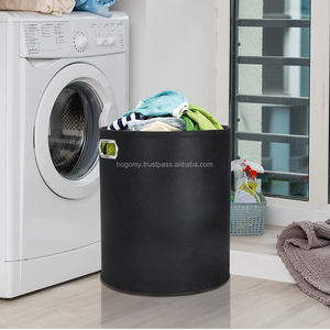 Cesto de Ropa de Fieltro para el Hogar, Cesto para Ropa Sucia con Diseño Simple, Cestas de Almacenamiento Plegables para Uso en el Baño - Product Image 6