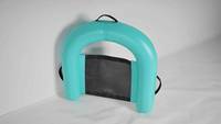 Chaise flottante gonflable en PVC pour l'extérieur, chaise de piscine portable en forme de U, taille personnalisée