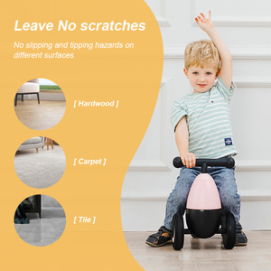 Xe đạp thăng bằng 4 bánh mini màu hồng nhiều màu sắc, khuyến mãi nóng, bán buôn, dành cho trẻ nhỏ - Product Image 2