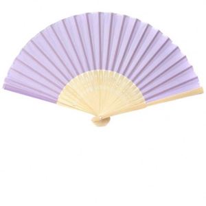 Abanico de Bambú de 21 cm al por Mayor con Impresión de Logotipo Personalizado para Bodas y Regalos Promocionales - Product Image 1