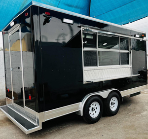 Camion de nourriture entièrement équipé pour restauration Chariot de nourriture pour hot-dogs USA Remorque de nourriture personnalisée avec équipements de cuisine de restaurant complets - Product Image 5