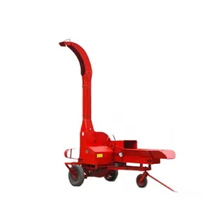 Large Farm Grass Straw Cutting Chopping Shredding Machine Agriculture Wheat Corn Cotton Stalk Crop Chaff Cutter