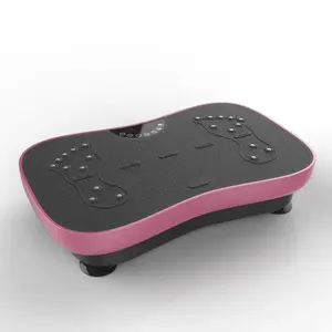 Máquina de placa vibratoria para adelgazar todo el cuerpo para bajar de peso mini Placa de vibración vertical