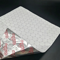 Feuille d'aluminium Papier d'emballage en nid d'abeille Papier d'emballage en nid d'abeille pour sandwich Recyclable pour nid d'abeille en aluminium Papiers pour hamburger en aluminium