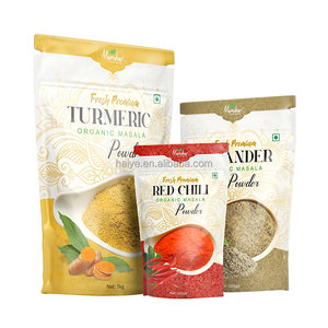 Custom Gravure <strong>Printed</strong> Seasoning Powder <strong>Cumin</strong> &amp; Chili Smell Proof Moisture Proof Stand up Pouch with Zipper Top - Product Image 1