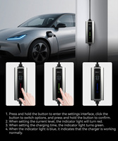 BYD Portable EV Chargeur Rapide 32A 1Phase EV Station de Charge avec 7KW Puissance de Sortie Nouvelle Condition EU BYD pour TESLA Chargeur