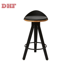 Negro moderno en la parte baja de la espalda usado barato trenes, mercado artesanal moderno <span class=keywords><strong>Bar</strong></span> taburetes para venta - Product Image 1