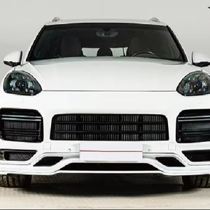 15-17 Cayenne Old to New 9Y0.1 SD Luz de doble barra + GTS + <span class=keywords><strong>TKT</strong></span> Kit de labios delanteros Kit de carrocería mejorado - Product Image 4