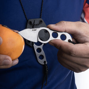 <span class=keywords><strong>Sanrenmu</strong></span> 4091FUF-SF ขนาดเล็กมีดล่าสัตว์แบบพกพามีความแข็งสูงใบมีดคงที่สำหรับกลางแจ้งแคมป์ปิ้ง - Product Image 2