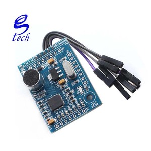 โมดูลการรู้จำเสียงพูด LD3320บอร์ดเสียง <span class=keywords><strong>VRM</strong></span> Ld3320 LD3320ไฟฟ้า ASR 5V - Product Image 2