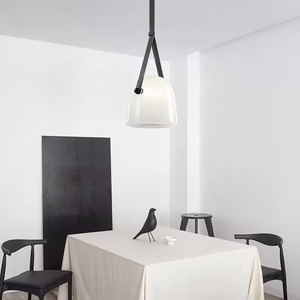 Candelabro LED moderno, lámpara colgante de cristal ahumado para comedor y Hospital, lámpara colgante para uso doméstico y comercial - Product Image 4